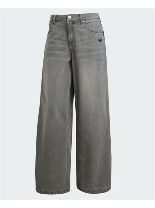 denim wide pant ADIDAS ORIGINAL | JV7455WAGRDN